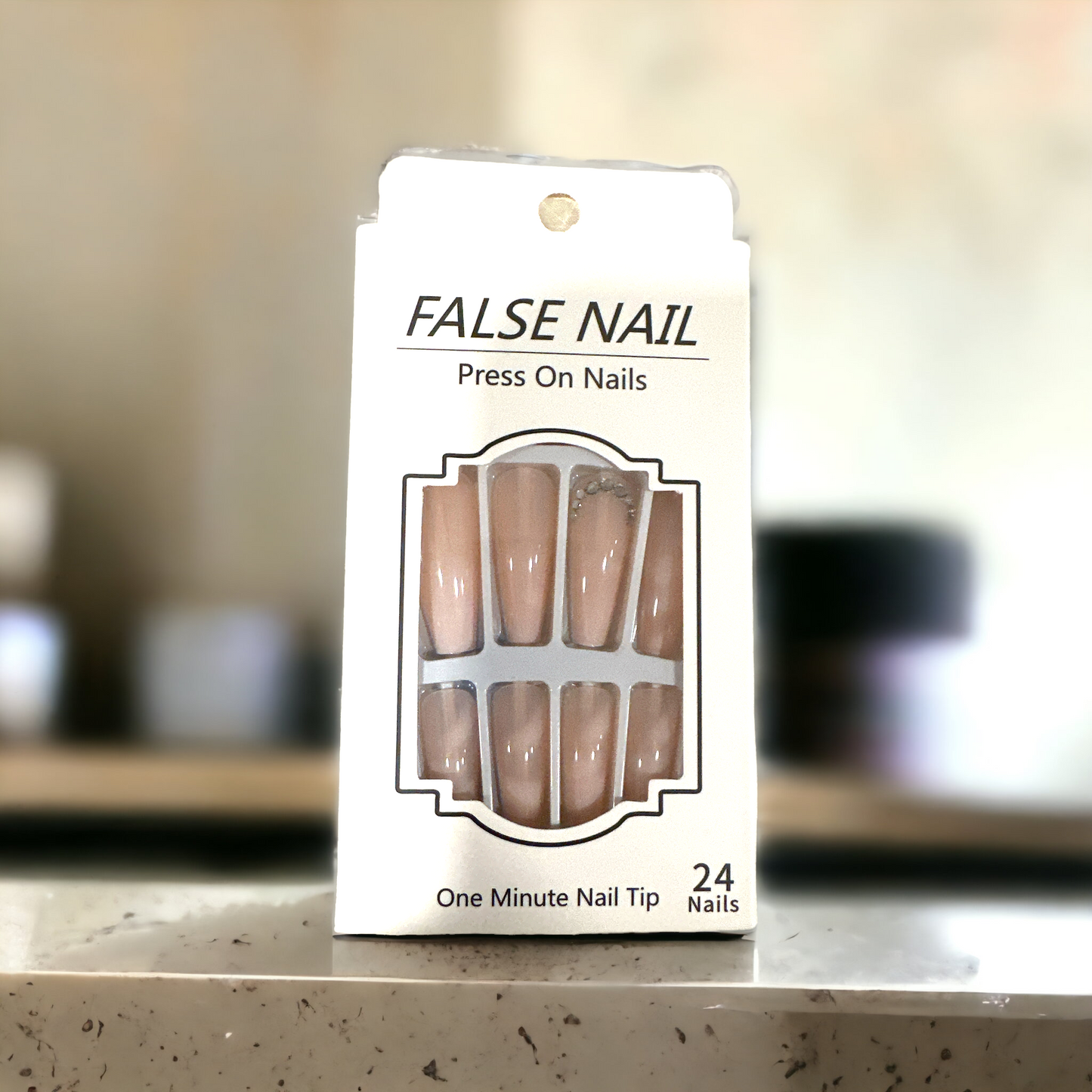 Classic Nude Elegance Press-On Nails