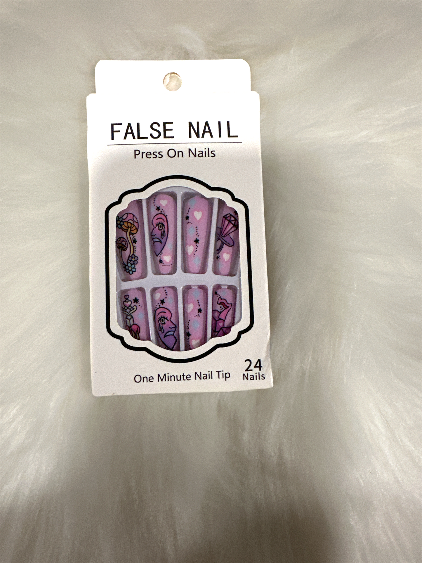 "Whimsical Pastel Dream Press-On Nails - Includes Full Prep Kit"